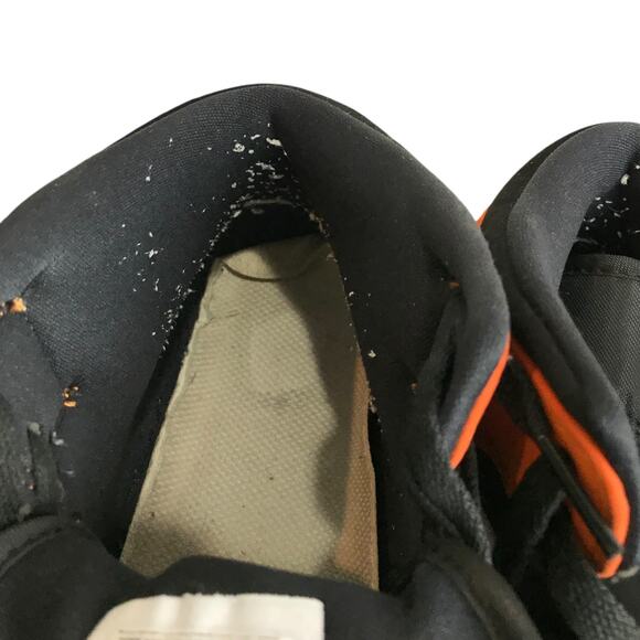 Nike Air Jordan 1 Shattered Backboard Orange Mid Top Shoes Size 9 554724-058 - Picture 7 of 9